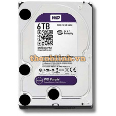 Ổ cứng chuyên dụng cho camera Western Digital WD 6TB WD62PURZ
